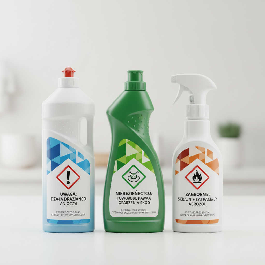 Etykiety do chemii gospodarczej